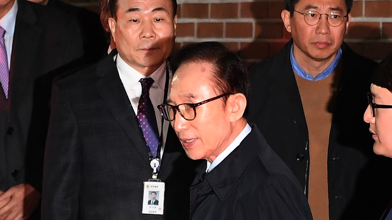 South Korean ex-president Lee indicted for corruption