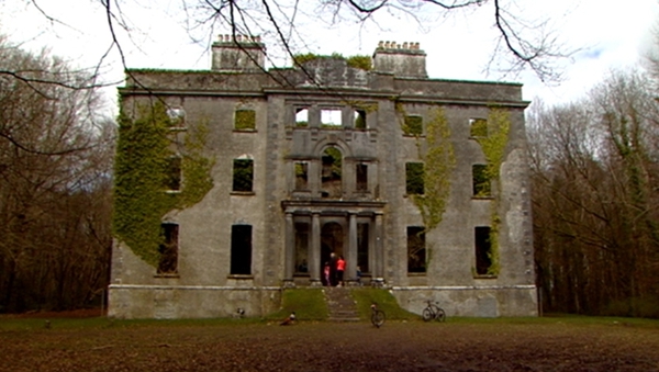 Moore Hall in Co. Mayo, homestead of the Moore family