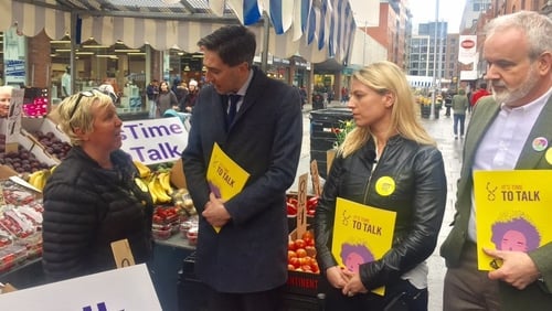 Amnesty's campaign is called 'It's time to talk'