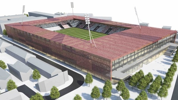 The proposed Richmond Arena in Inchicore