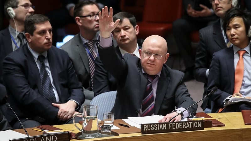 Russias 12 Un Vetoes On Syria