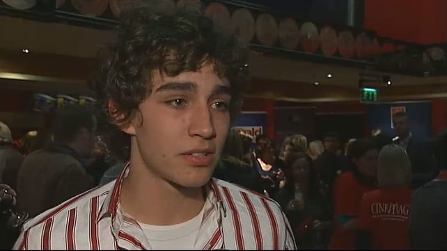 Robert Sheehan at launch of Cinemagic Festival (2008)