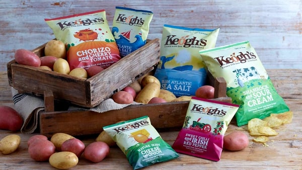 Keogh's Crisps of North Dublin wins major contract with the Emirates airline