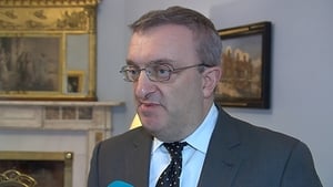 Lord Mayor of Dublin Mícheál Mac Donncha is currently in Ramallah
