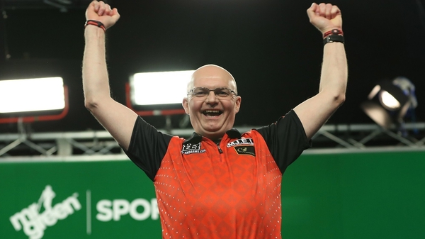 Mickey Mansell is on the board after winning his maiden PDC title