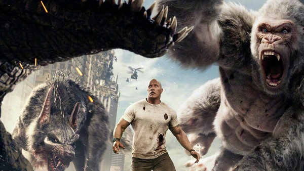 Dwayne 'The Rock' Johnson stars in Rampage