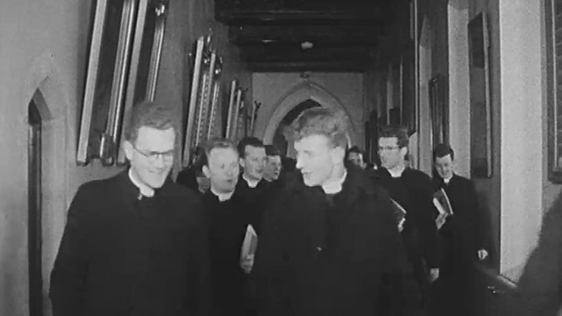 Seminarians in Saint Patrick's College, Maynooth (1963)