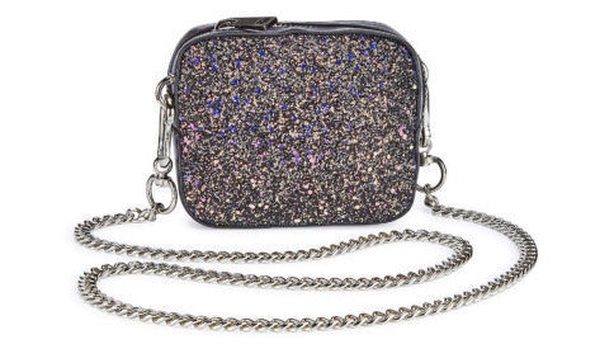 Trixie Mini Glitter Shoulder Bag