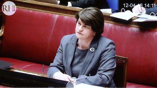 Arlene Foster was the Stormont Enterprise Minister at the time the scheme was launched in November 2012