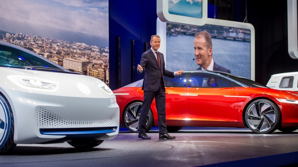 Volkswagen's chief executive Herbert Diess