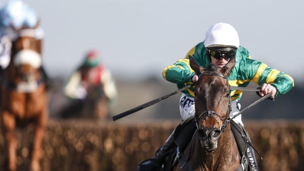 Richie McLernon riding Regal Encore to win at Ascot in February