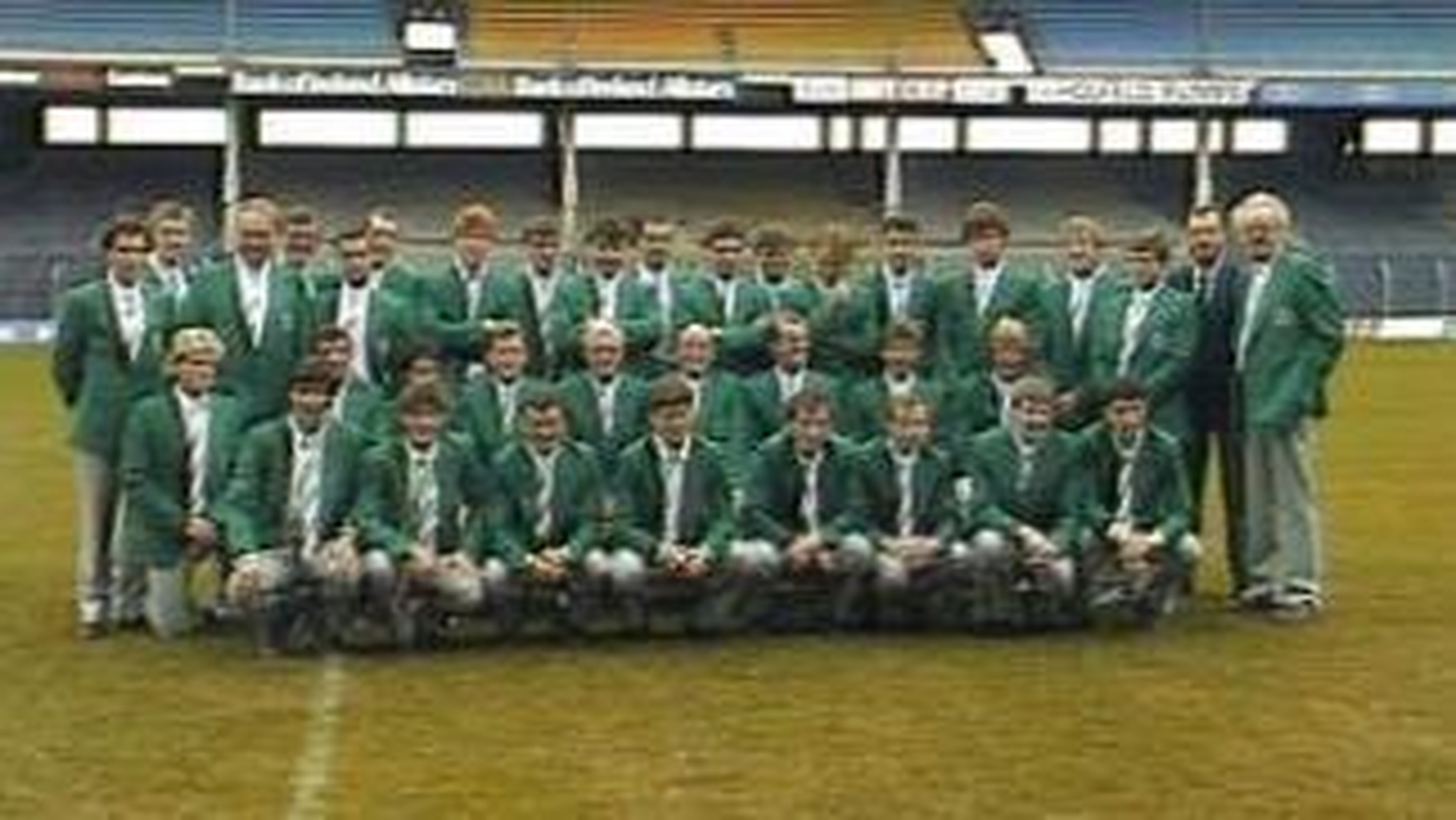 RTÉ Archives Collections Ireland international Rules Team
