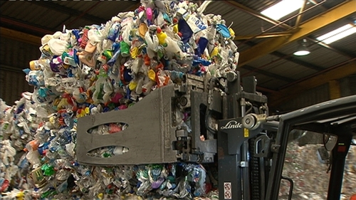 Discarded PET used in plastic bottles takes hundreds of years to degrade
