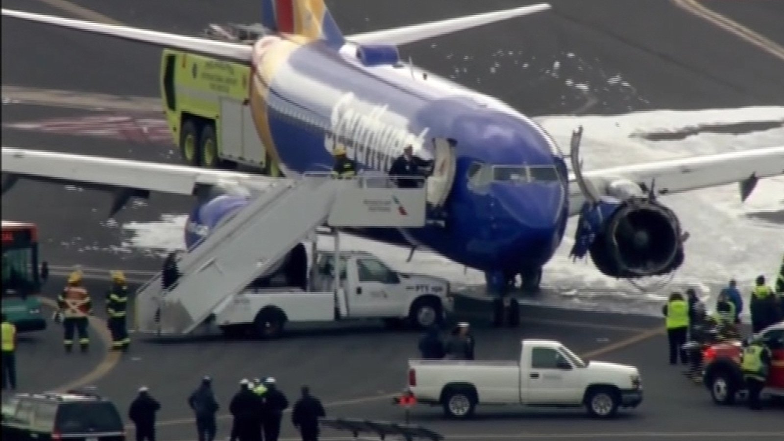 One dead after Southwest Airlines jet engine failure