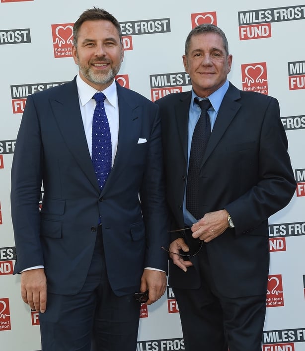 David Walliams and Dale Winton