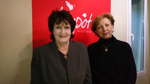 Eavan Boland with Poetry Programme host Olivia O'Leary in 2018