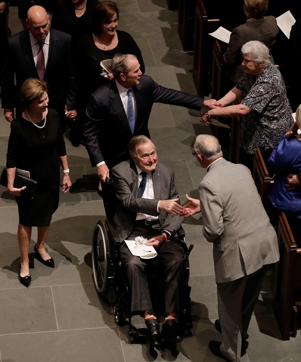 George Bush Senior and Junior