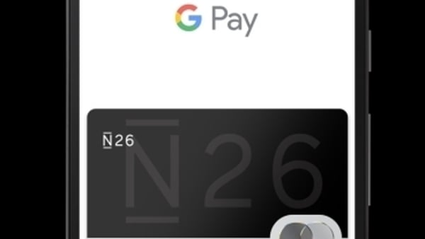 Ireland will be one of four countries where N26 will be rolling out Google Pay, with Belgium, Slovakia, and Spain also included