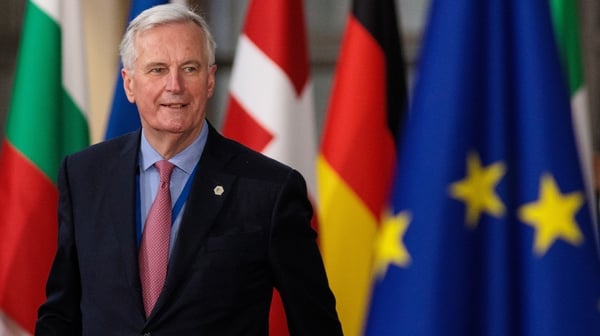 Michel Barnier called on the UK government to come up with its vision for the future that either finalised or changed its 'red lines'