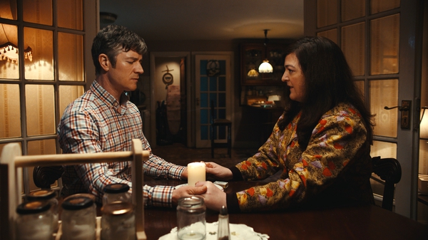 Maeve Higgins and Barry Ward in Extra Ordinary