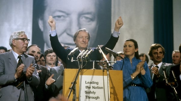 Charles Haughey's 1982 government lost power after just 8 months in office