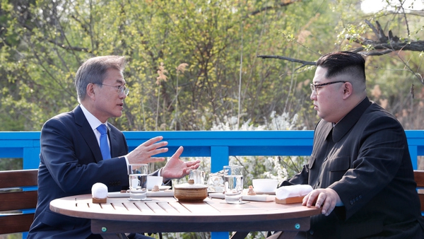 Historic summit was held between the leaders of South and North Korea