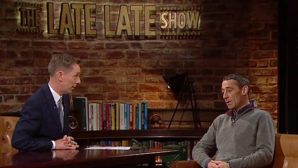 Davy Russell was a guest on The Late Late Show