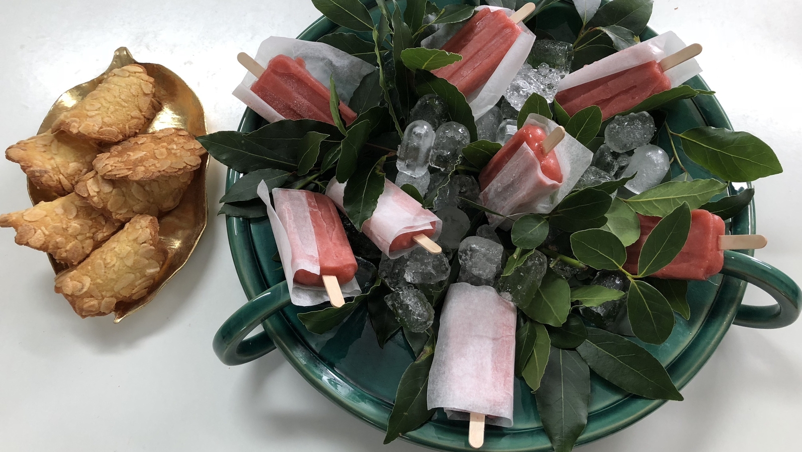Rory O&#39;Connell&#39;s Fresh Strawberry Popsicles-image