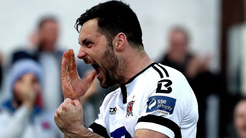 Patrick Hoban was on fire for Dundalk