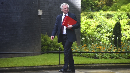 David Davis said the chances of the UK leaving the customs union on exit day were '100%'