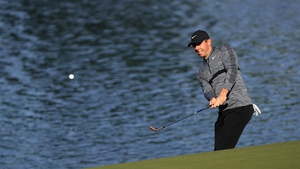Rory McIlroy sits three shots off the lead after the opening round