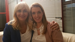 Miriam and Vicky Phelan at RTÉ