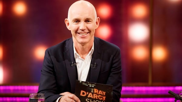 The Ray D'Arcy Show airs on RTÉ One this Saturday 3 November at 9.35pm.