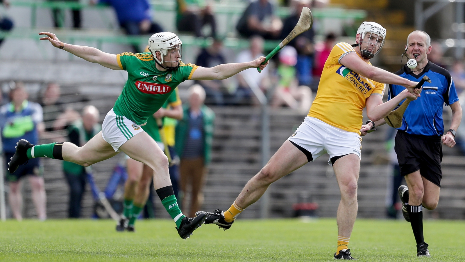 Nigel Elliott hits hat-trick as Antrim crush Meath