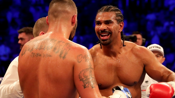 David Haye lost two bouts to Tony Bellew