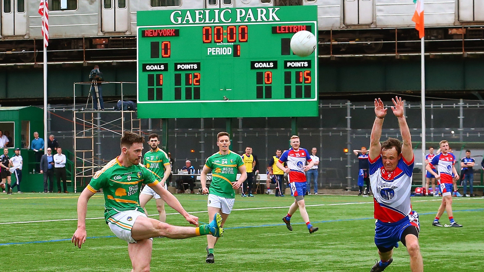 Watch highlights of Leitrim's win over New York