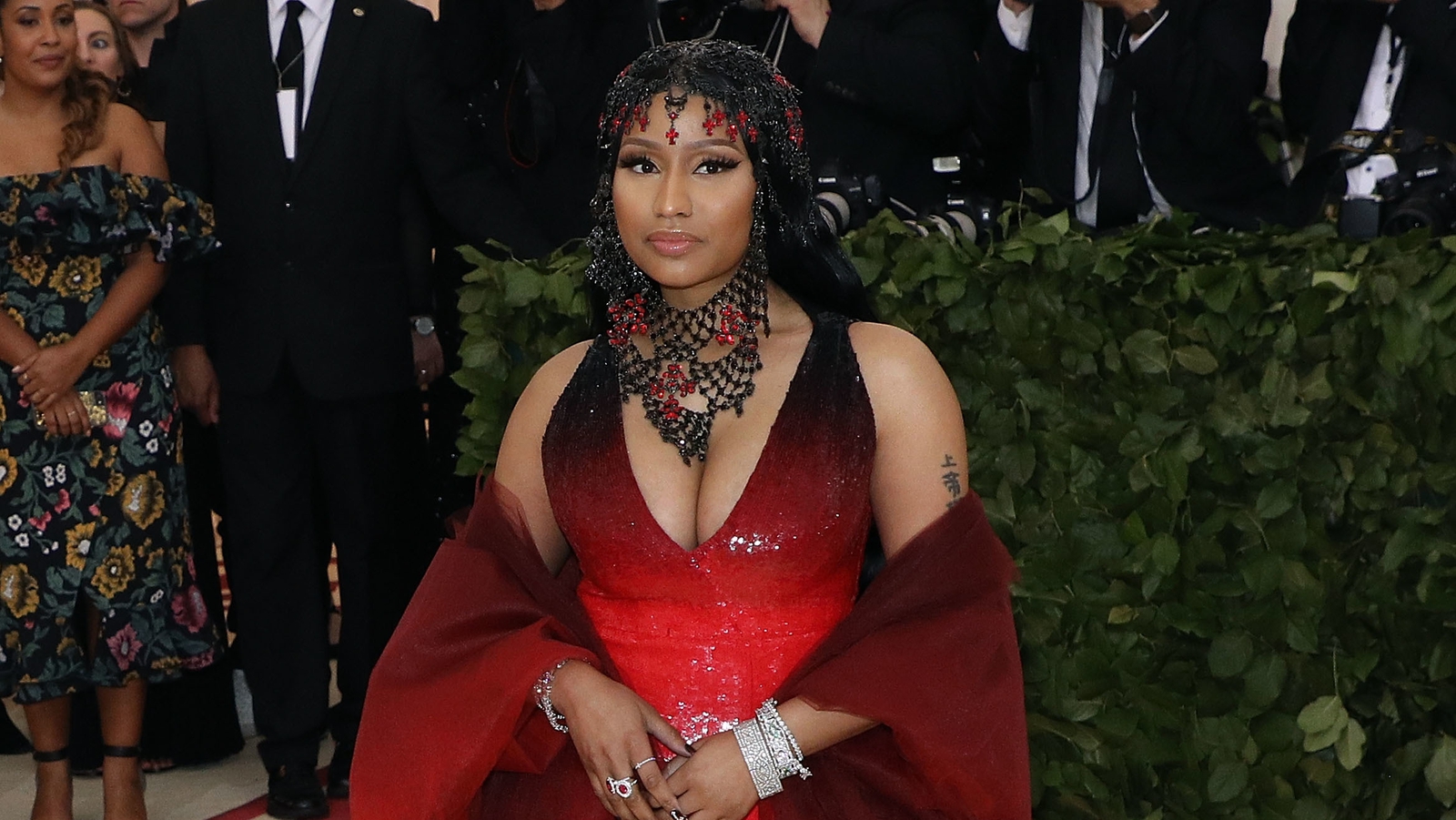 Nicki minaj met outlet gala dress 2018