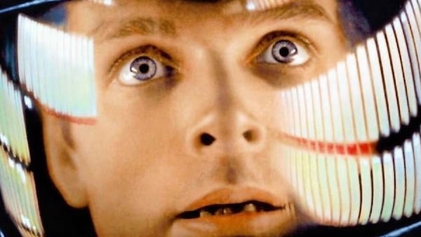 Keir Dullea in Stanley Kubrick's 2001: A Space Odyssey