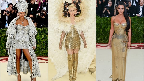 Rihanna, Katy Perry & Kim Kardashian in their 'Heavenly' dresses