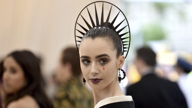 Lily Collins (Charles Sykes/AP)