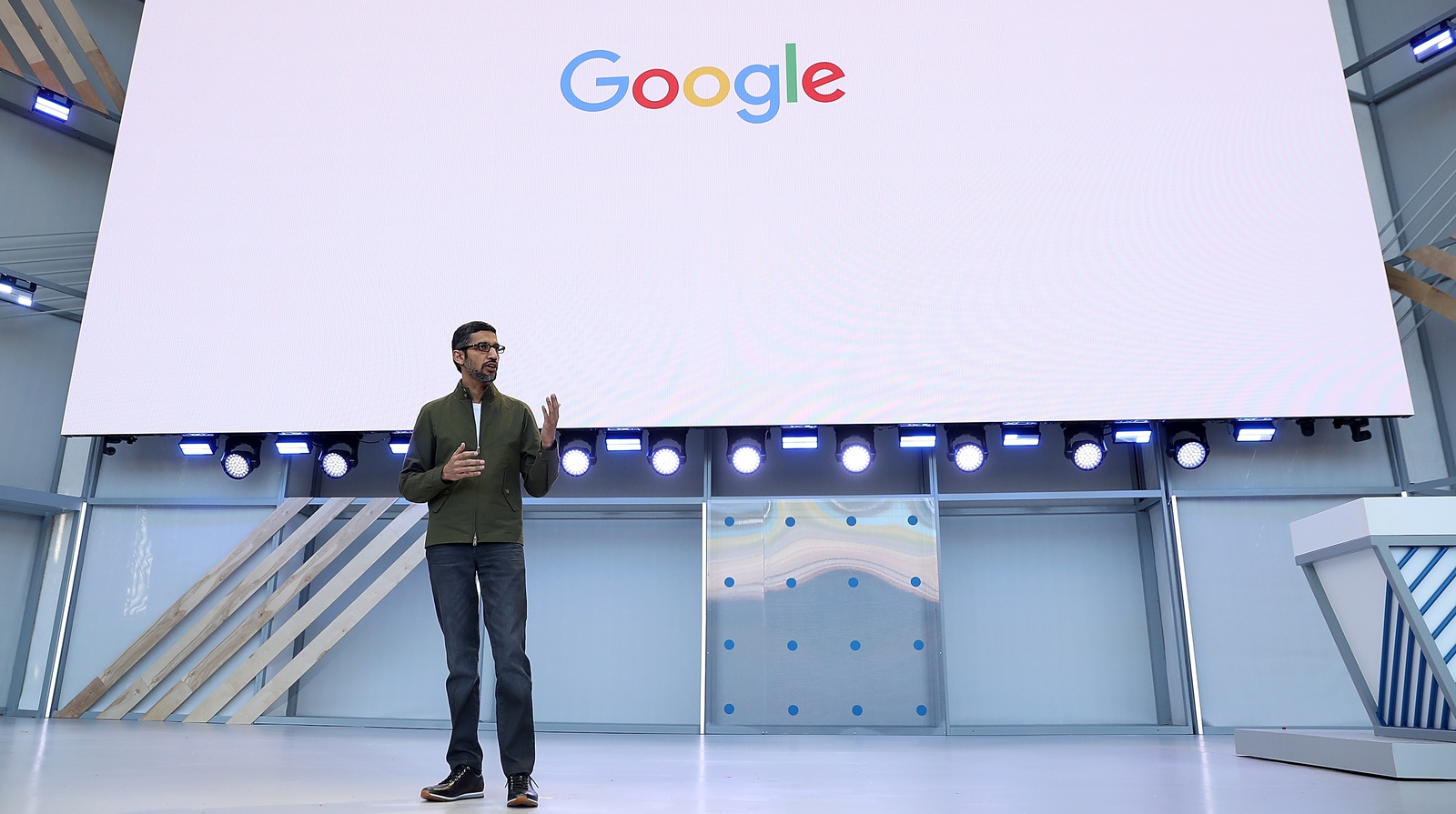 AI dominates Google developer conference keynote