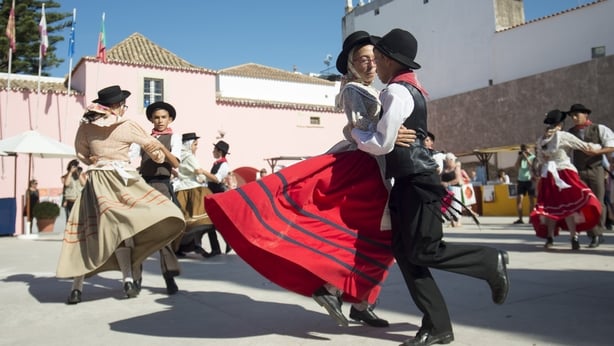 EUROPE PORTUGAL ALGARVE LOULE TRADITIONAL DANCE