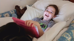 Sophie, who has autism, was originally admitted to hospital last July after a seizure