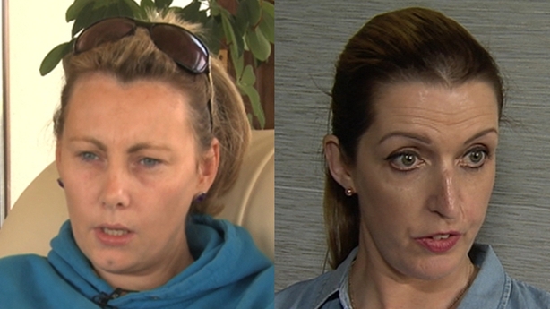 Emma Mhic Mhathuna and Vicky Phelan