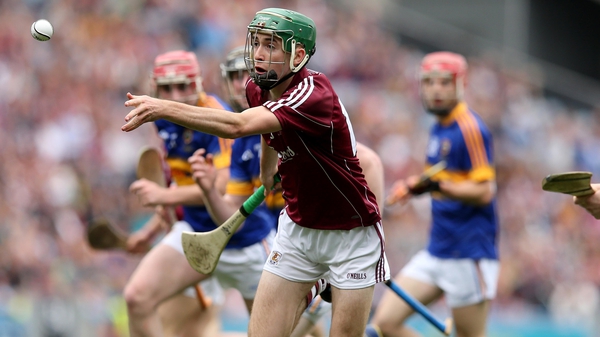 Brian Concannon in action for the Galway minors