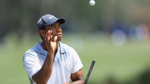 Tiger Woods was on fire on Saturday