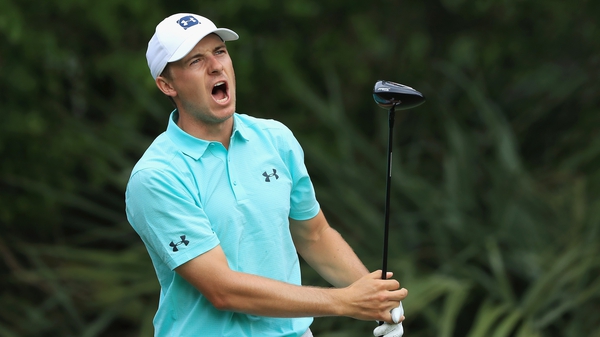 Jordan Spieth has slipped to 13th in the world rankings