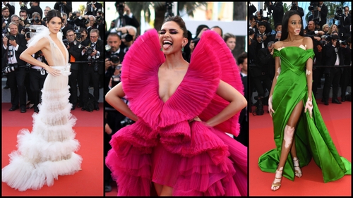 cannes red carpet dresses