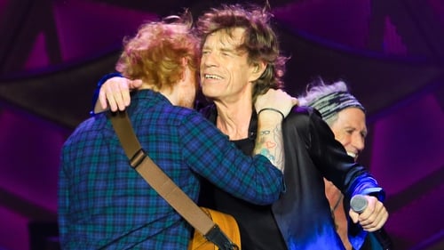 Ed Sheeran toured with the Rolling Stones in 2015