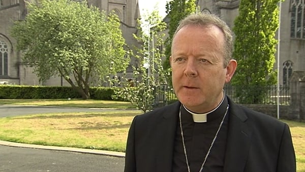 Eamon Martin was speaking during a prayer service at the papal cross outside Drogheda